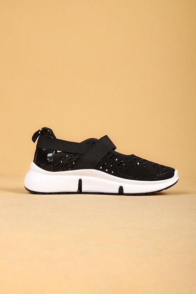 layki Black Riva Summer Walking Shoes