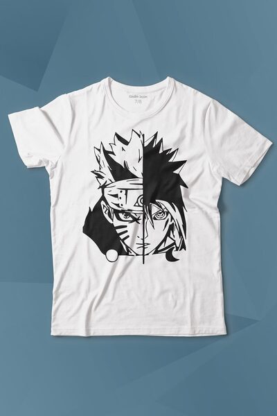 Kendim Seçtim Naruto And Sasuke Uzumaki Uchiha Decal Kids T-Shirt