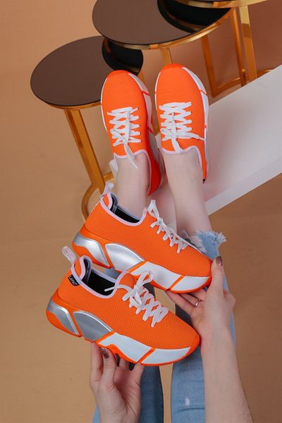layki Αθλητικά παπούτσια Popi Orange Colored