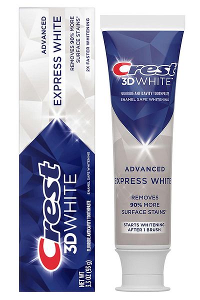 CREST 3D White Advanced Express White Toothpaste 93Gr