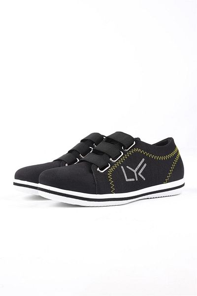 layki Trade Black Color Women's Walking Shoes