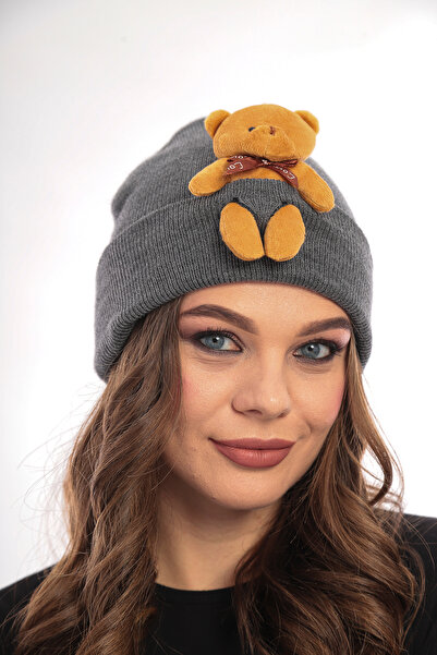 MAMAYAGA Унісекс спортивна шапка з ведмедиком, стильний дизайн, подарункова, блакитна