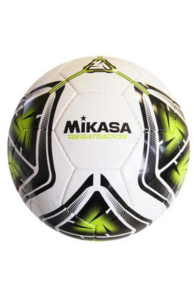 MIKASA Hand Stitched White Green Football Ball Regateador5-G Topftbnnn065