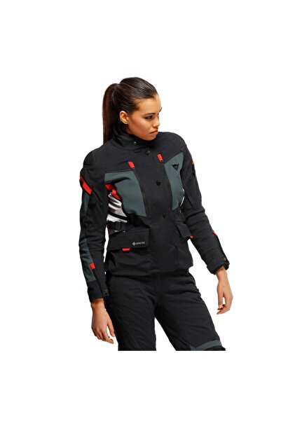 Dainese /carve Master 3 Ldy G.tex Blk Ebony Lava-red