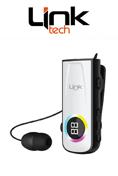 Linktech V82 Solid Led Ekranlı Titreşimli Dijital Göstergeli Makaralı Bluetooth Kulaklık