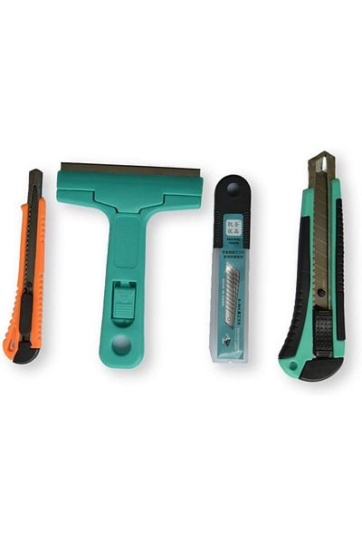 Taimi Cutter Multi-Purpose Retractable  Snap-Off Stainless Steel Blades