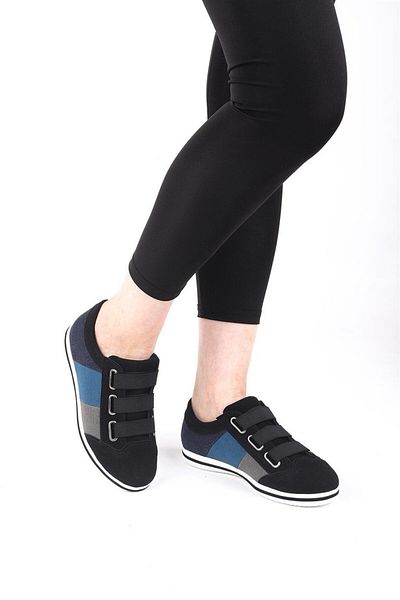 layki Pantofi de mers pentru femei Solero Black Color