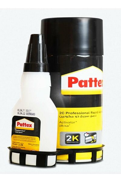 Pattex 2C Rapid Adhesive 200ml+50g