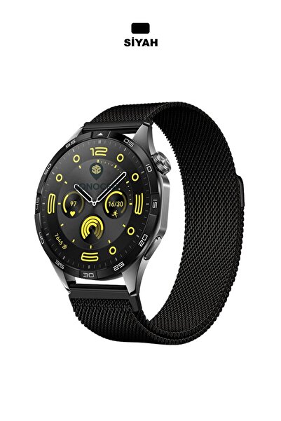 CONOCER Honor Watch Magic 2 (46mm) Uyumlu Milano Hasır Metal Kordon Kayış