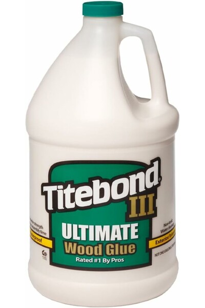 Titebond غراء الخشب الفائق من الفئة الثالثة، 1 جالون، مقاوم للماء، PVA أحادي ...