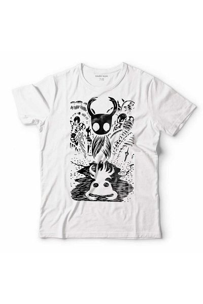 Kendim Seçtim Tricou pentru copii Hollow Knight Ghost Halloween Skull