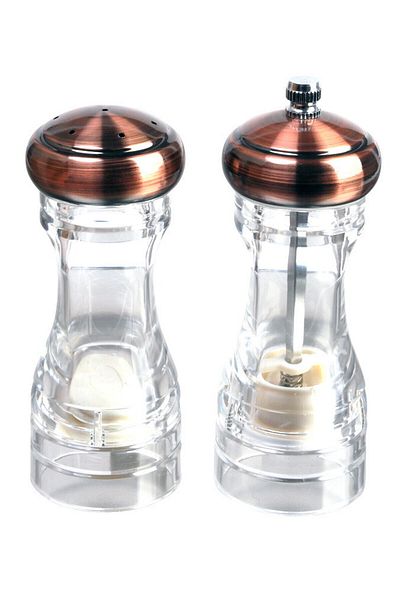 SAFA Acrylic Salt and Spice Grinder Set 2-Piece