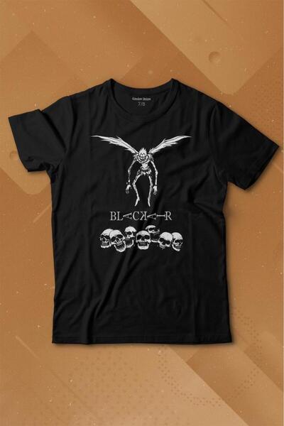Kendim Seçtim Japon Death Note Black Air Hip Hop Baskılı Tişört Çocuk T-shirt