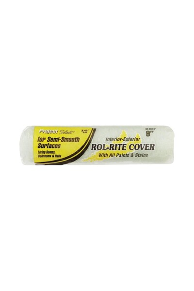 Lınzer Linzer 9" Project Select Rol-Rite Semi Smooth Int/Ext Roller Cover 3/8...
