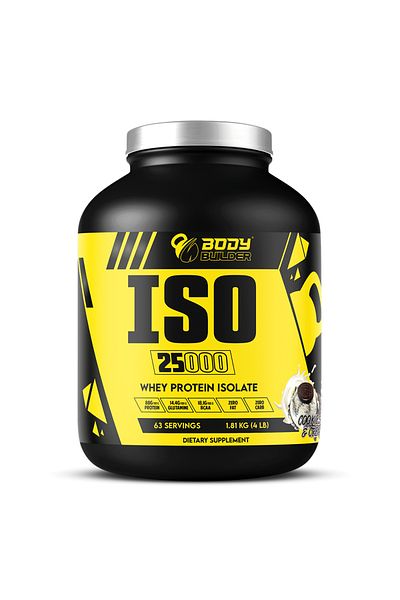 Body Builder Iso 25000, Cookies and Cream, 4 LB