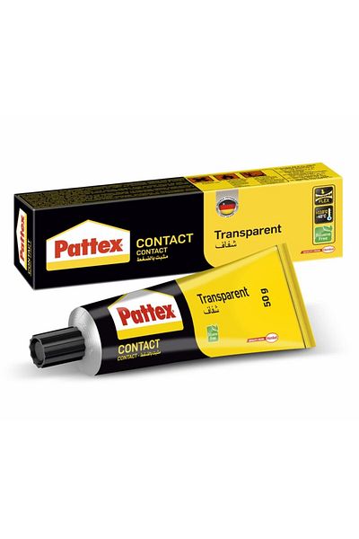 Pattex contact Adhesive Tube 50g Transparent