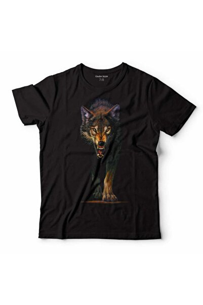 Kendim Seçtim Tricou pentru copii Bozkurt Head Wolf Boz Wolf Head Gokturk Old...