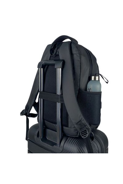 Reymond Luggage Reymond 1921 Nimbus Series Backpack with Laptop Compartment - Black