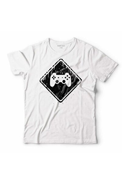 Kendim Seçtim Tricou pentru copii Hai să ne jucăm Consola de jocuri Gamıng Pl...