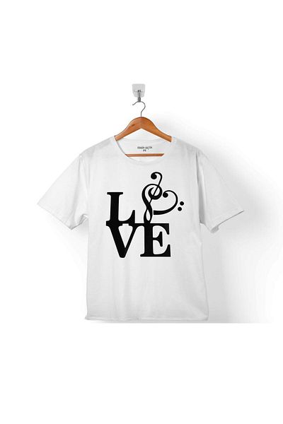 Kendim Seçtim Music Love I Love Music Note G Key Tricou pentru copii