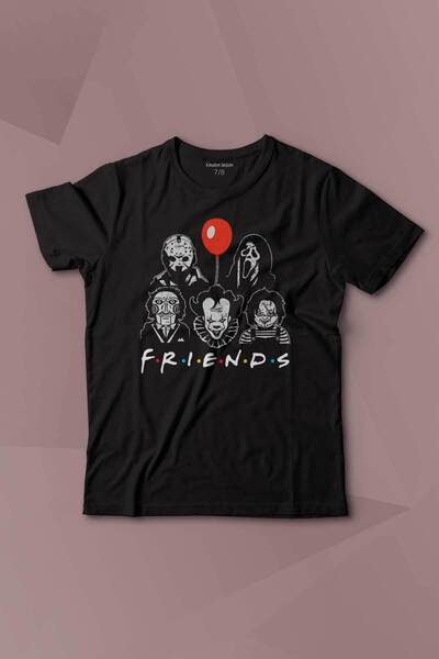 Kendim Seçtim Prietenii filmelor de groază - Tricou pentru copii cu imprimeu ...