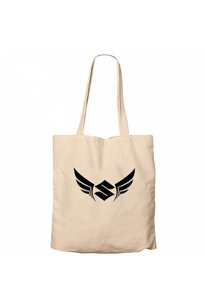 Z zepplin Suzuki Wings Cream Canvas Tote Bag