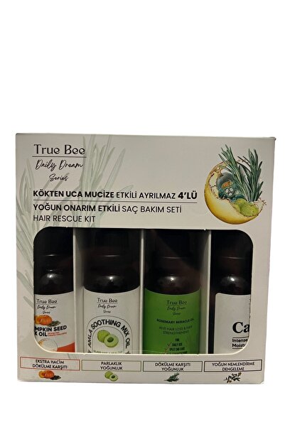 GRATİS Mucizevi 4’lü Saç Bakım Yağ Seti (4x30ml)