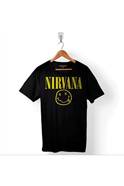 Kendim Seçtim Nirvana Hanson muzički bend logo Nirvana muzički bend muška majica