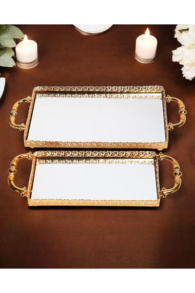 CyzHome Tender Decorative Promise Engagement Tray