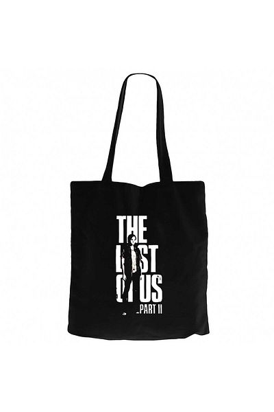 Z zepplin The Last of Us Ellie Gamers Black Canvas Tote Bag