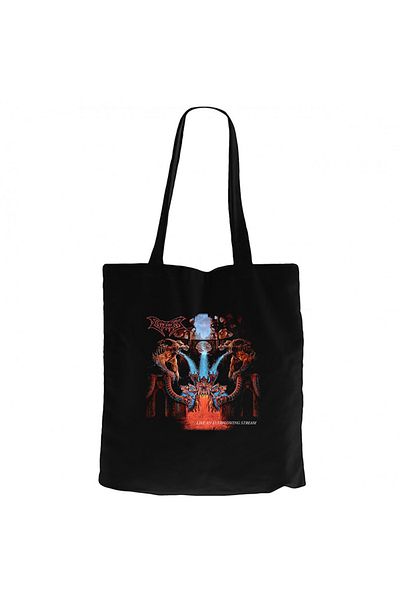 Z zepplin Dismember Like An Ever Flowing Stream Black Canvas Tote Bag