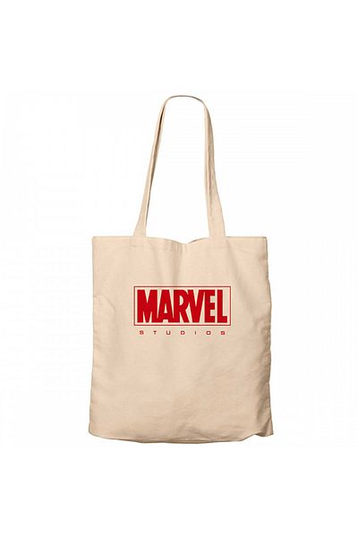 Z zepplin Studios Logo Cream Zippered Cloth Bag Gabardine