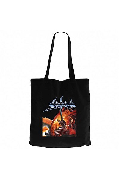 Z zepplin Sodom Agent Orange Black Canvas Tote Bag