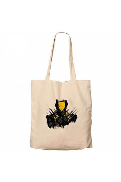 Z zepplin Υφασμάτινη τσάντα καμβάς κρέμας Wolverine Splash