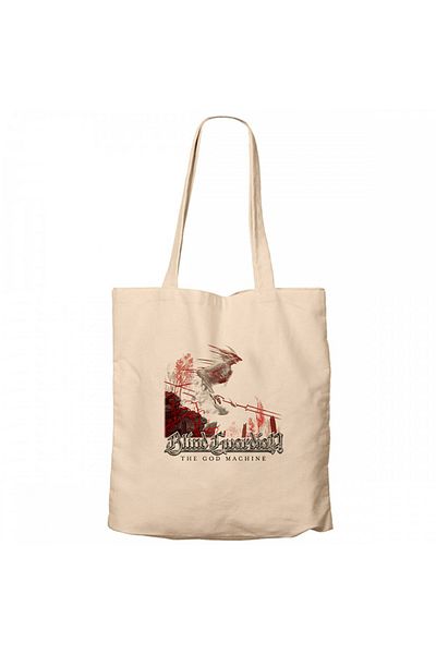 Z zepplin Blind Guardian the God Machine Cream Canvas Tote Bag