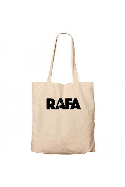 Z zepplin Τσάντα τσάντας Rafael N. Text Cream Canvas