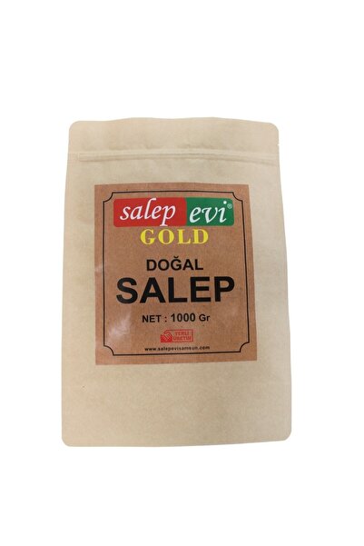 Gold Salepevi Salep Doğal Saf Katkısız Öğütülmüş Toz Sahlep Içecek Ve Dondurma 1000 gr