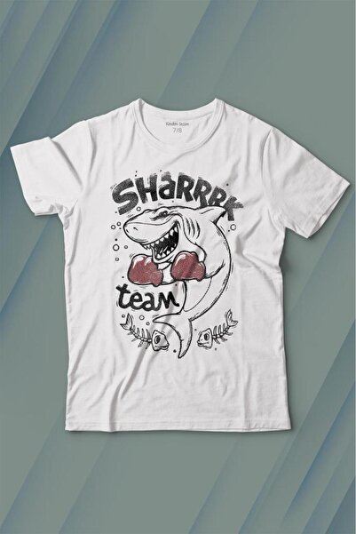 Kendim Seçtim Tricou cu imprimeu Shark Team Shark Boxing Fight Fight Tricou p...
