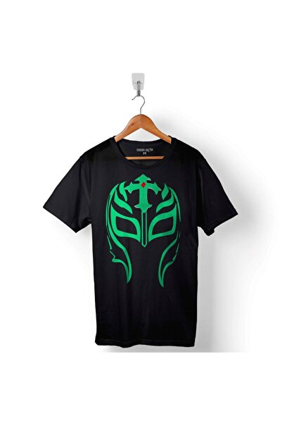 Kendim Seçtim Rey Mysterio WWE - Tricou unisex cu imprimeu American Wrestling...