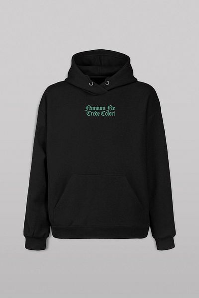 Kendim Seçtim Hanorac cu glugă unisex Skull Skull Colored Latine Urban Street - Hanorac imprimat față și spate
