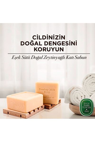 Eyüp Sabri Tuncer Eyüp Sabri Tuncer Sheath Milk Solid Soap 150 Gr X 3 Pieces