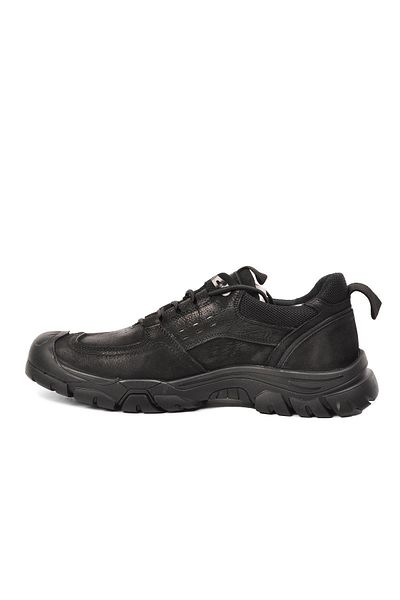 AYAKMOD Μαύρα ανδρικά μποτάκια Nubuck