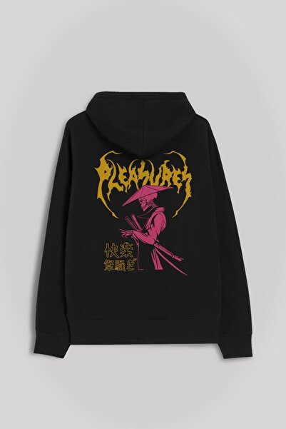 Kendim Seçtim Samurajska uživanja Japanska prednja i zadnja Štampano unisex S...