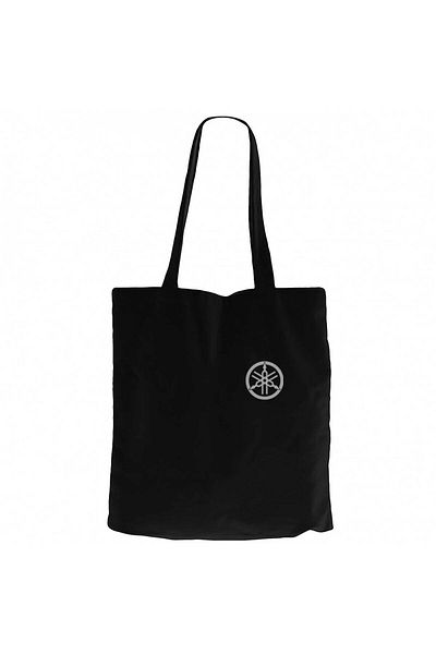 Z zepplin Yamha Logo Mini Black Zippered Cloth Bag Gabardine