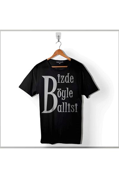 Kendim Seçtim Avem tricou pentru bărbați Ballisi Ballim Balım Bbb Black Sea