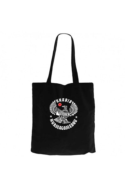Z zepplin Ufc Nurmagomedov Black Canvas Tote Bag