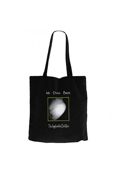 Z zepplin My Dyıng Bride The Angel and the Dark River Black Canvas Tote Bag