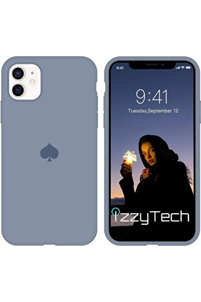 izzytech حافظة هاتف متوافقة مع هاتف آيفون 12 و12 برو مع شعار البستوني