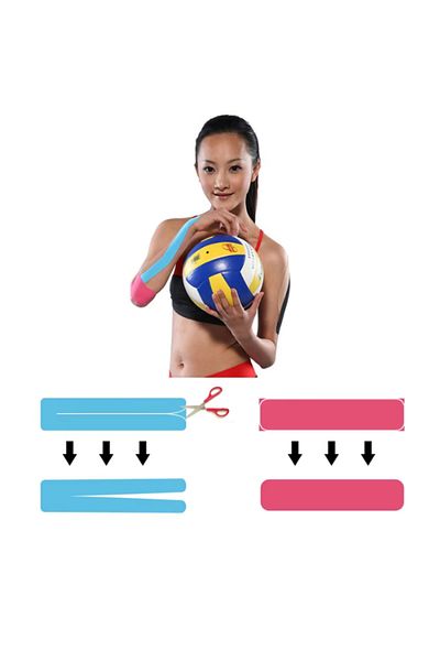 NutraBella Kinezyo Blue Sports Tape - 5 Meters X 5 Cm, Pain Tape