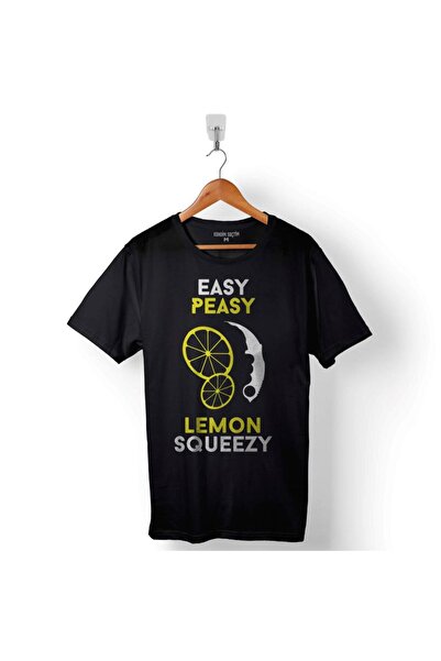 Kendim Seçtim Counter Strike Peasy Lemon Squeezy unisex trenerka - Lemon Štam...